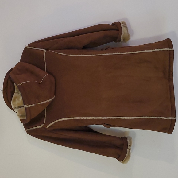 Big Chill Faux Leather & Fur Coat - Picture 3 of 7